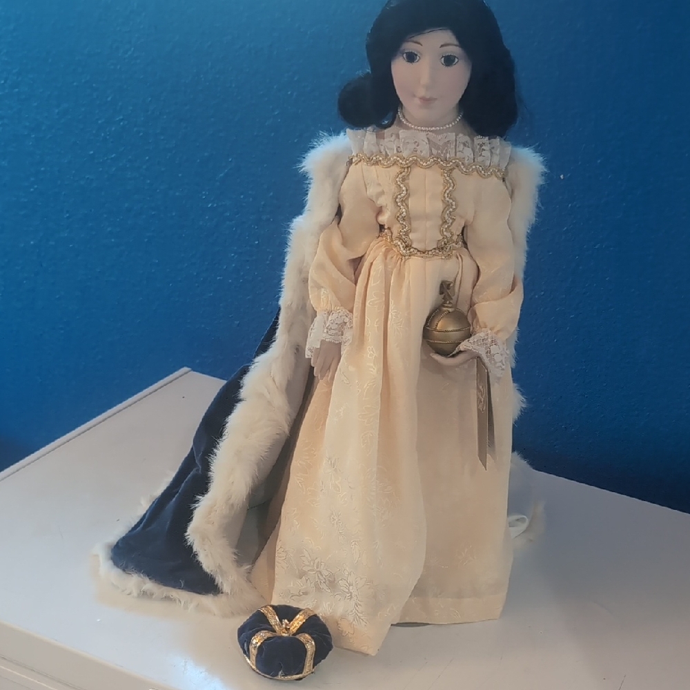 Queen Anne Porcelain Doll